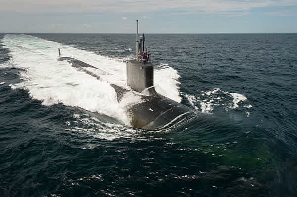 US Navy Virginia Class Submarine